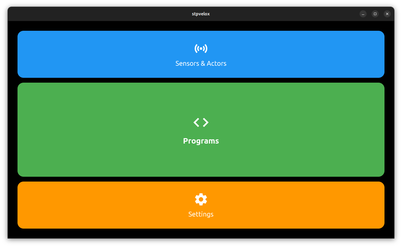IMG: Dashboard Screen on the Bot UI